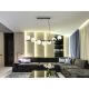 Pendule, Lustre suspendate - Lustra suspendata design modern Inoa negru/alb