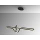 Pendule, Lustre suspendate - Lustra LED suspendata cu telecomanda Sinphony