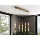 Pendule, Lustre suspendate - Lustra LED suspendata design modern Twist auriu