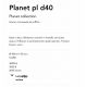 Plafoniere - Plafoniera LED design circular Planet pl d40 alba