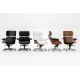 Scaune Birou cu role - Scaun de birou Lounge Governor alb