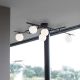 Lustre aplicate - Lustra aplicata / Plafoniera moderna ajustabila Atlas pl5 alba