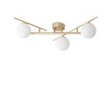 Plafoniera moderna ajustabila Atlas pl3 neagra