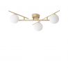 Plafoniera moderna ajustabila Atlas pl3 neagra