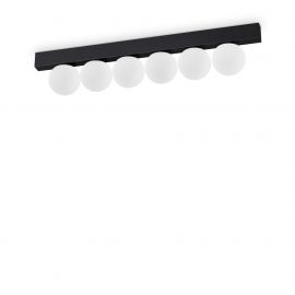 Plafoniere - Plafoniera LED design minimalist Ping pong pl6 negru