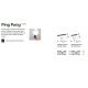 Plafoniere - Plafoniera LED design minimalist Ping pong pl4 alba