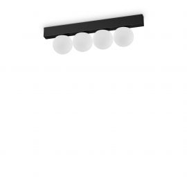 Plafoniere - Plafoniera LED design minimalist Ping pong pl4 negru