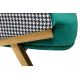 Fotolii - Fotoliu modern elegant HAMPTON VELVET verde