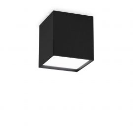 Plafoniere cu spoturi, Spoturi aplicate - Spot LED aplicat Kubiko pl negru