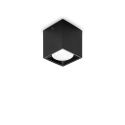 Spot LED aplicat Dot pl square 3000k negru