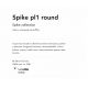 Plafoniere cu spoturi, Spoturi aplicate - Spot aplicat Spike pl1 round crom