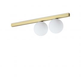 Plafoniere cu spoturi, Spoturi aplicate - Plafoniera moderna stil minimalist Binomio pl2 alama