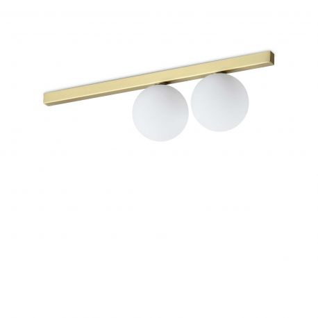Plafoniere cu spoturi, Spoturi aplicate - Plafoniera moderna stil minimalist Binomio pl2 alama