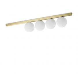 Plafoniere cu spoturi, Spoturi aplicate - Plafoniera moderna stil minimalist Binomio pl4 alama