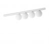 Plafoniera moderna stil minimalist Binomio pl4 alba