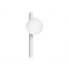 Aplica de perete moderna stil minimalist Binomio ap1 alba