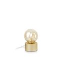 Veioza, Lampa de masa design modern Perlage tl1 alama/amber
