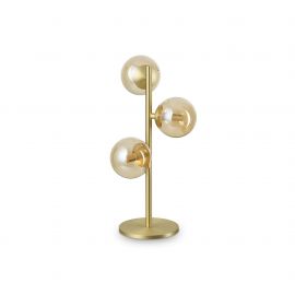 Veioze - Veioza/Lampa de masa design modern Perlage tl3 alama/amber