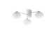 Lustre aplicate - Lustra aplicata design modern Hermes pl3 d60 alba