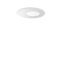 Plafoniera LED design slim circular Iride pl d50 alba