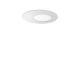 Plafoniere cu spoturi, Spoturi aplicate - Plafoniera LED design slim circular Iride pl d50 alba