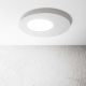 Plafoniere cu spoturi, Spoturi aplicate - Plafoniera LED design slim circular Iride pl d50 alba