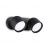 Aplica cu 2 Spoturi stil modern minimalist Dodo ap2 negru