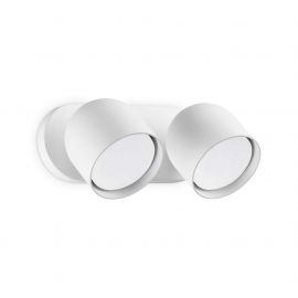 Aplice cu Spot - Aplica cu 2 Spoturi stil modern minimalist Dodo ap2 alba