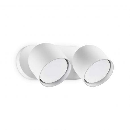 Aplice cu Spot - Aplica cu 2 Spoturi stil modern minimalist Dodo ap2 alba
