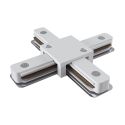 Accesoriu, conector X alb pentru sinele monofazate Unity