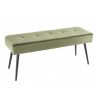 Bancheta tapitata design modern Boutique 100cm, verde masliniu