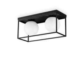 Plafoniere - Plafoniera design modern Lingotto PL2 negru