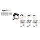 Plafoniere - Plafoniera design modern Lingotto pl4 negru