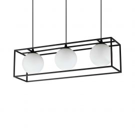 Pendule, Lustre suspendate - Lustra suspendata design modern Lingotto sp3 negru