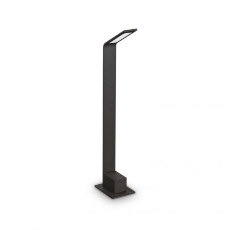 Stalpi - Stalp LED iluminat exterior modern Agos pt h60 3000k negru