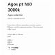 Stalpi - Stalp LED iluminat exterior modern Agos pt h60 3000k negru
