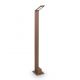 Stalpi - Stalp LED iluminat exterior modern Agos pt h80 3000k coffee