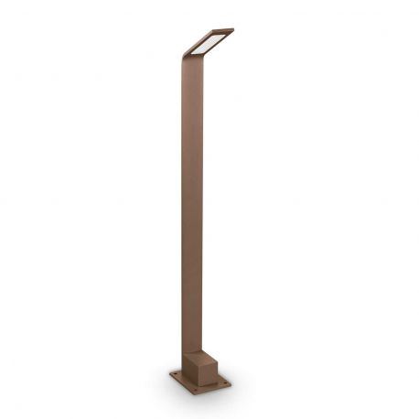 Stalpi - Stalp LED iluminat exterior modern Agos pt h80 3000k coffee