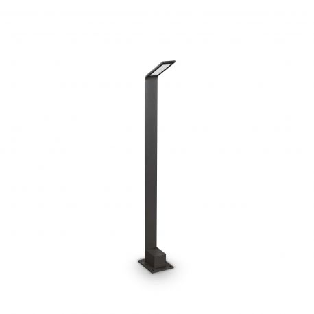 Stalpi - Stalp LED iluminat exterior modern Agos pt h80 3000k negru