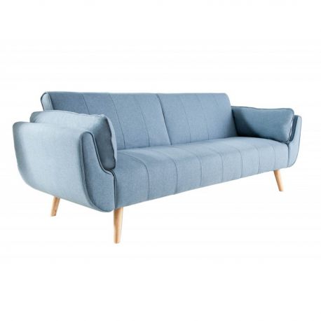 Canapele - Canapea extensibila Divani II 215cm albastru deschis