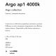 Aplice - Aplica LED de perete exterior ambientala Ip65 Argo ap1 4000k alba