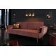 Canapele - Canapea extensibila Divani II 215cm roz vechi/ auriu