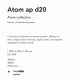 Aplice - Aplica LED de exterior ambientala Ip54 Atom ap d20 negru