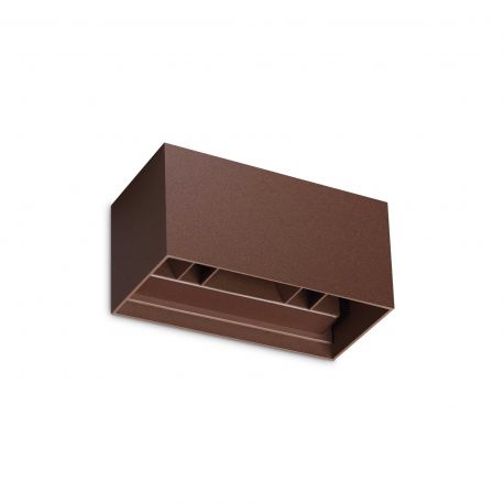 Aplice - Aplica LED de exterior ambientala Ip54 Atom ap d20 coffee