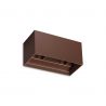 Aplica LED de exterior ambientala Ip54 Atom ap d20 coffee