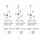 Pendule, Lustre suspendate - Pendul design modern Empire sp1 cono