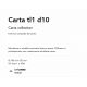 Veioze - Veioza/Lampa de masa stil minimalist Carta tl1 d10