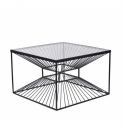 Masuta design modern Illusion 60cm, negru