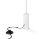 Pendule, Lustre suspendate - Lampa LED suspendata tip lampadar minimalist Filo pt alb