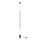 Pendule, Lustre suspendate - Lampa LED suspendata tip lampadar minimalist Filo pt negru